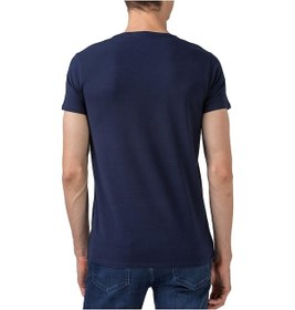 Resim Lacoste Erkek T Shirt Th0999 166 - 492299173 Lacivert 