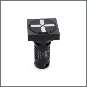 Resim Onesto Ledli Konum Göstergesi 24VAC/DC (Kare) 