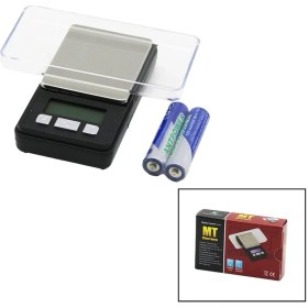 Resim Mini Hassas Tartı - Terazi 200GR / 0.01GR Pilli=2 x Aaa 4.5x8.5cm 
