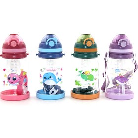 Resim civilsepetim Renkli Pipetli Suluk 550 Ml 