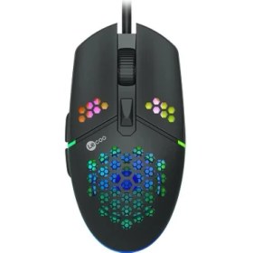 Resim LENOVO LECOO MS105 3200 DPI 6 TUŞLU KABLOLU RGB LED AYDINLATMALI GAMING MOUSE 