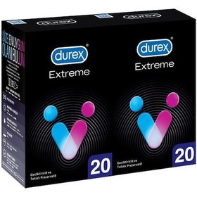 Resim Durex Extreme ve Tırtıklı Prezervatif 40'lı 