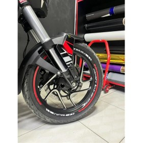 Resim Bajaj Dominar 400 Jant Sticker Iç & Dış Sticker Etiket Modeli 
