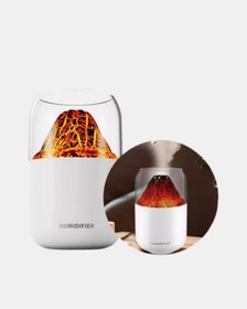 Resim Marsilyan Alev Efektli Ultrasonik Uçucu Yağ Difüzörü 280ml Su Tanklı ve Sessiz Çalışm - FKU5461-4862 