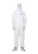 Resim Shineyee Tulum Tek Kullanımlık İzolasyon Giysisi Personel İçin İşgal Koruyucu Giysiler Toz Geçirmez Tulumlar Antistatik 