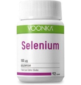 Resim Voonka Selenium Besin Ve Gıda Takviyesi 92 Tablet 