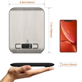 Resim Bluefox Dijital Mutfak Terazisi , Mutfak Tartısı , Hassas Mutfak Tartısı 