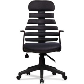 Resim Ev Ve Ofis Çalışma Sandalyesi Bilgisayar Ve Yönetici Koltuğu Zebra Model Siyah 