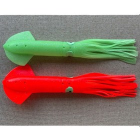 Resim Sasa Silikon Ahtapot Yapay Yem 30 Cm Kanatlı Model 