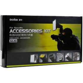 Resim Godox SA-K6 Tepe Flaşı Aksesuar Kiti 