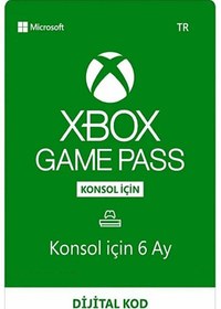 Resim Xbox Game Pass - 6 Ay 