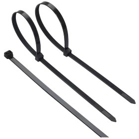 Resim Siyah Kablo Bağı Cırt Kelepçe-nylon66 2.5 X 150mm - Siyah 