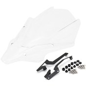 Resim Xurunkeji Yamaha Mt-07 Mt 07 Mt07 Mt07 2021 İçin Motosiklet Ön Cam Ön Camı - Aksesuarlar Şeffaf 