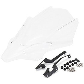 Resim Xurunkeji Yamaha Mt-07 Mt 07 Mt07 Mt07 2021 İçin Motosiklet Ön Cam Ön Camı - Aksesuarlar Şeffaf 