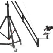 Resim Pikolo Film Jimmy Jib Profesyonel (300CM) (10KG Kapasiteli) Çantalı + Kargo 