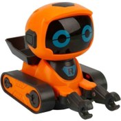 Resim 2022 Yılbaşı Fırsatları - Uzaktan Kumandalı Işıklı Mini Robot - ™ Beyaz At® 