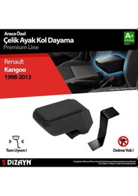 Resim S-dizayn Renault Kangoo Kol Dayama Kolçak Çelik Ayaklı Abs Siyah 1998-2013 A+kalite 