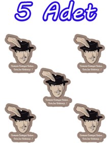 Resim 5 Adet Sadri Alışık İpli Asma Oto Kokusu 