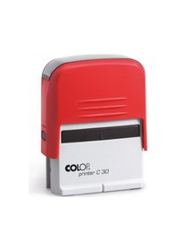 Resim Colop C20 Otomatik Mühür Kaşe Yapımı 38x14 MM Siyah 