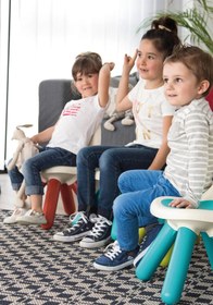 Resim Smoby Çocuk Sandalyesi - Kırmızı 880103 