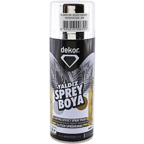 Resim Dekor Akrilik Sprey Boya Alüminyum Yaldız Gümüş 400 ml Tasarım Metal Ahşap Plastik Yüzey Boyama 