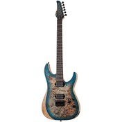 Resim Schecter Reaper-6 Satin Sky Burst Elektro Gitar 