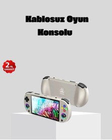 Resim 5 İnç Ips Ekranlı Retro Oyun Konsolu - 6 Saat Kesintisiz Oyun Deneyimi 