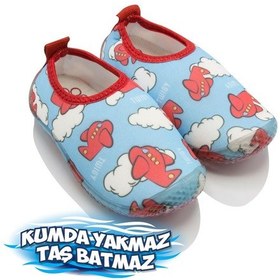 Resim Twigy Uçak Çocuk Deniz Ayakkabısı Mavi 20/29 Mavi 
