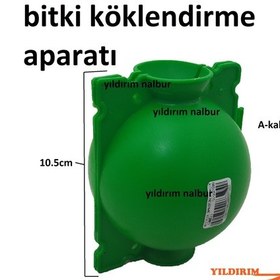 Resim Bitki Köklendirme Aparatı Plastik Top Fide Kök Saldı . 