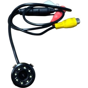 Resim Araç Kamera Ön Veya Arka Tampon İçin Işıklı 18.5mm Çevrilebilir Gece Görüşlü Sc4 