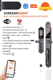 Resim koresan Tuya PSL1 Akıllı Premium Çelik Kapı Kilidi 