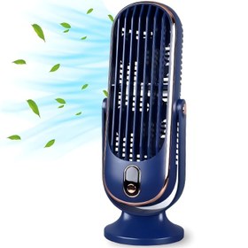 Resim Taşınabilir Klima, Yeni Taşınabilir Fan, Küçük Ev Klima, 720° Çevre Üfleyici ile 5 Hızlı Soğutma Fanı, USB Şarj Edilebilir Lityum Pil, Plastik Malzeme, Ofis, Seyahat, Kamp ve Açık Hava RV Kullanımı için Uygun, Noel ve Sevgililer Günü için İdeal Hediye, Taşınabilir Soğutma Cihazı | Şık Fan Tasarımı | Zarif Fonksiyonellik, Taşınabilir Fan 