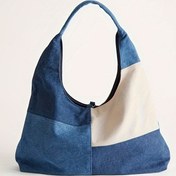 Resim Patchwork Tasarım Tote Çanta, Trendy Omuz Çantası, Seyahat ve İş için Edebiyat Temalı Büyük Hobo Çanta 