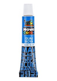 Resim Nova Color Guaj Boya Tüp 12 Li Mavi Nc-117 - 12 Adetli Paket Mavi 