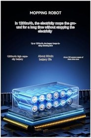 Resim Akıllı Anlamak Robot Ev Islak ve Kuru Anlamak Makinesi Taşınabilir Şarj Edilebilir Temizleme Makinesi Elektrikli Süpürge Kurulum -B 