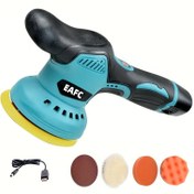 Resim Kablosuz Mini Parlatıcı 5500RPM Yüksek Hızlı Kablosuz Araba Tamir ve Parlatma Aracı, 8 Ayarlanabilir Hız, USB Şarj Edilebilir Lityum Pil, Ergonomik Kolu ve Kompakt Tasarım, Profesyonel Mekanikçiler ve DIY Projeleri için, Parlatma Makinesi, Dayanıklı Yapı 
