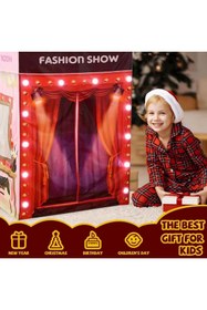 Resim Cici Oyuncak Kız Çocuk Fashion Işıklı Moda Oyun Evi Çadır Eğlenceli Aktivite 90 x 76 x 120 cm 3+ Yaş 