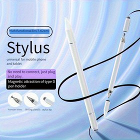 Resim iOS/Android/Microsoft Akıllı Telefonlar ve Tabletler için Evrensel Kapasitif Stilus, Eğim Basınçlı Anti-Hataya Yüksek Hassasiyetli Dokunmatik Kalemi, for iPad, for iPhone ve Tüm Dokunmatik Ekran Cihazları için Uygun 