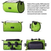 Resim Ebitda Su Geçirmez Bisiklet Gidon Çantası - Omuz Kayışı İle Telefon Ve Eşya Depolama Çok Renkli 