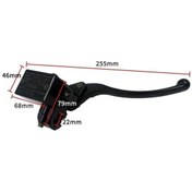 Resim Primepickings Motosiklet İçin Siyah Pompa Komplesi, Ön Hidrolik Fren Yağ Pompası Aksesuarı 