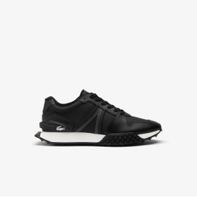 Resim Lacoste L-Spin Deluxe Erkek Siyah Sneaker 