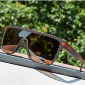 Resim Crıxalıs Moda Polarize Güneş Gözlüğü Erkek/kadın Uv400 Sürücü Aynalı Kare Büyük Boyyellowother51 Beyaz 