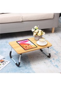 Resim Laptop Sehpası Masası Katlanabilir Yatak Koltuk Üstü Kahvaltı 