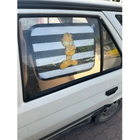 Resim Baskılı Yan Cam Perde Aksesuar ’garfield’ (Tüm Otolara Uygundur.) 