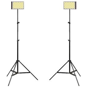 Resim Gdx Vlog K2 BiColor Led Video Konferans Işığı + Tripod 