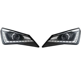Resim Seat Ibiza Fr Led Far DÖnüşüm Kiti (Halojen Far İçIn) 2013 Sonrası Uyumlu 