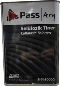 Resim PASS ARY SELÜLOZİK TİNER BRÜT:2000 GR 