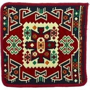 Resim HitDukkan Dekoratif Otantik Çift Taraflı Fermuarlı Kilim Şark Köşesi Minder Kılıfı (40cmx41cm) 