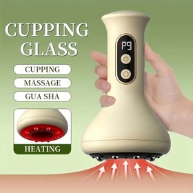Resim 9 Hızlı Ayarlanabilir Gua Sha Masaj Aleti, USB Şarjlı, 1200mAh Şarj Edilebilir Pil - Ev ve Taşınabilir Kullanım İçin Ergonomik Tasarım, Ev Masaj Cihazı | Modern Gua Sha | Ergonomik Tasarım, Gua Sha Masajı 