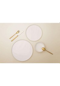 Resim Porland Chopin Altın Yaldız 18 Parça 6 Kişilik Yemek Takımı 04Alm 